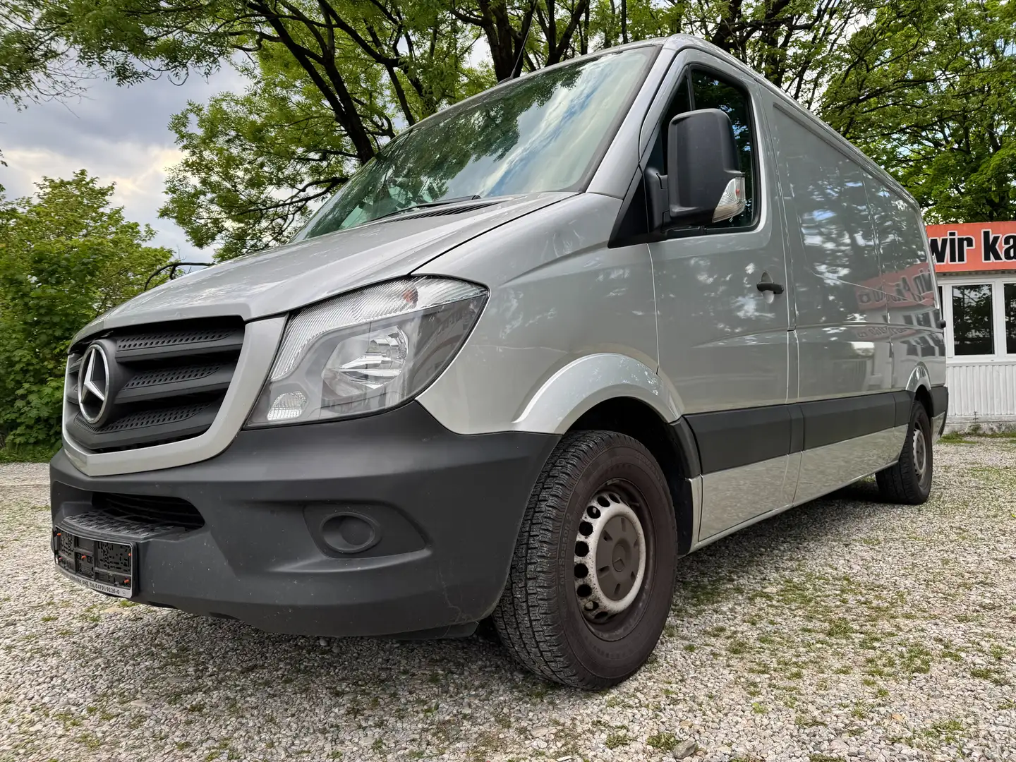 Mercedes-Benz Sprinter 313 CDI, 1.Hand, Klima, AHK, Rückfahrkamera Argent - 1