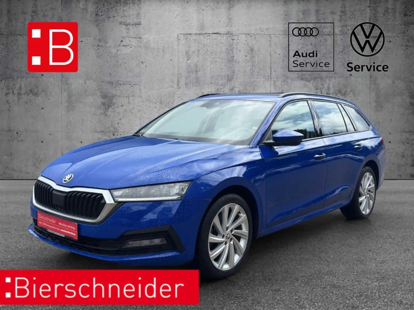 Skoda Octavia Combi 1.4 TSI iV DSG Ambition DIGITAL LED PANO KAM Blau - 1