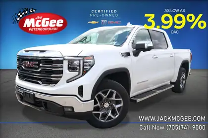 White 2024 GMC Sierra 1500 Pickup Truck Four-Wheel Drive Automatic
