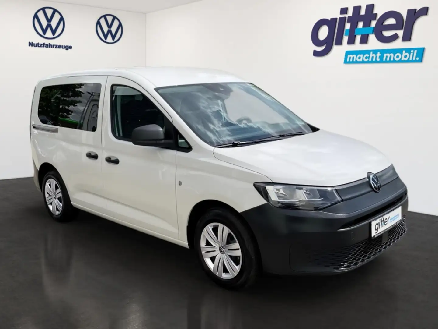 Volkswagen Caddy 2.0TDI NAVI KLIMA MFL GRA SHZ PDC DAB+ Blanco - 2