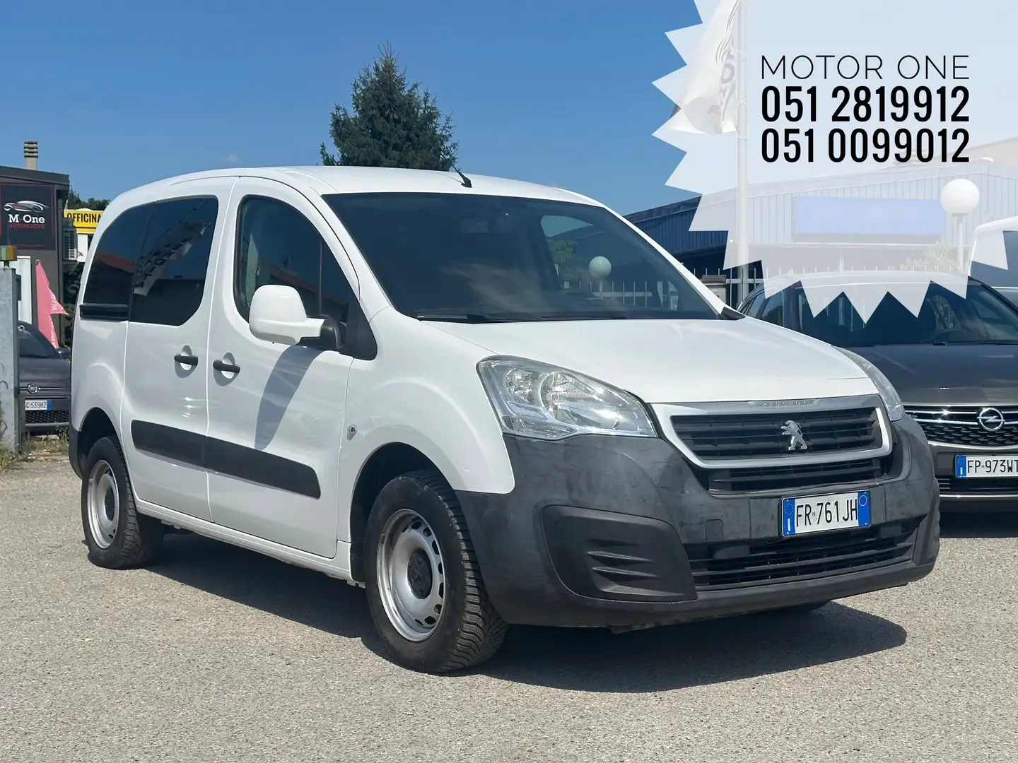 Peugeot Partner AUTOCARRO N1 5 POSTI Tepee 1.6 hdi 75cv White - 1