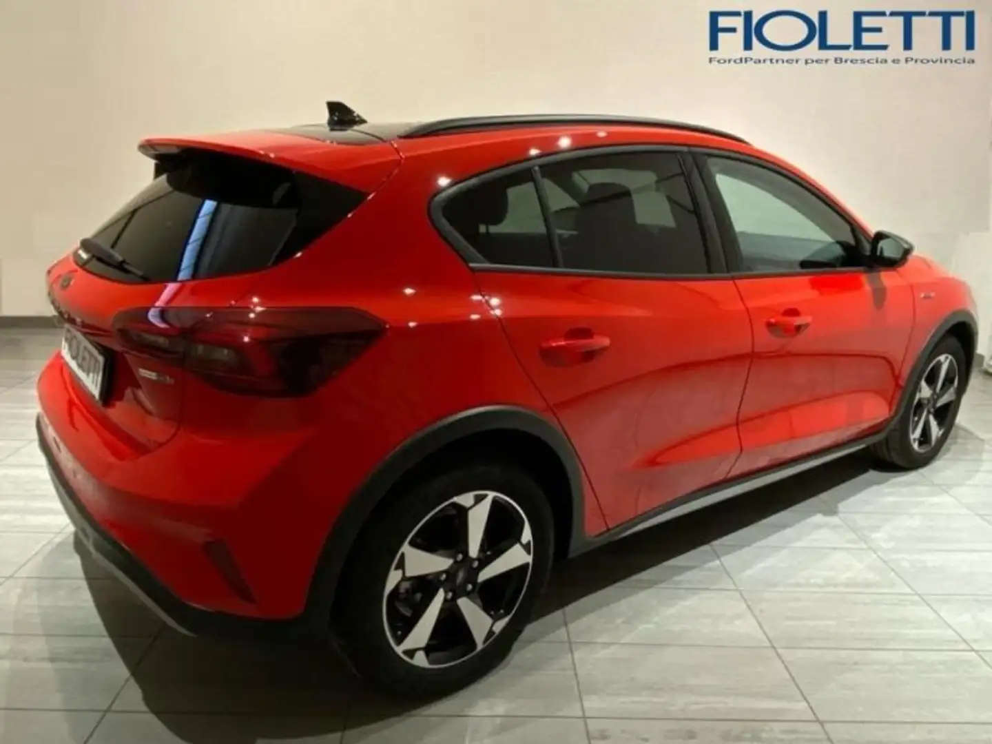 Ford Focus 4ª SERIE 1.0 ECOBOOST HYBRID 125 CV 5P. ACTIVE X Rosso - 2
