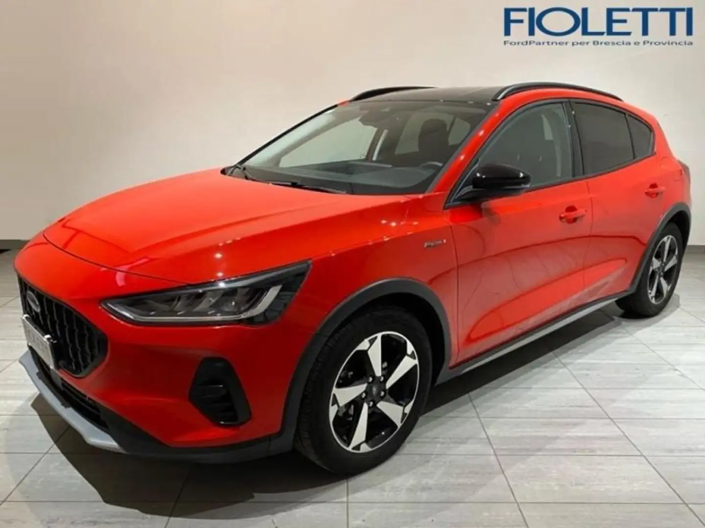 Ford Focus 4ª SERIE 1.0 ECOBOOST HYBRID 125 CV 5P. ACTIVE X Rosso - 1