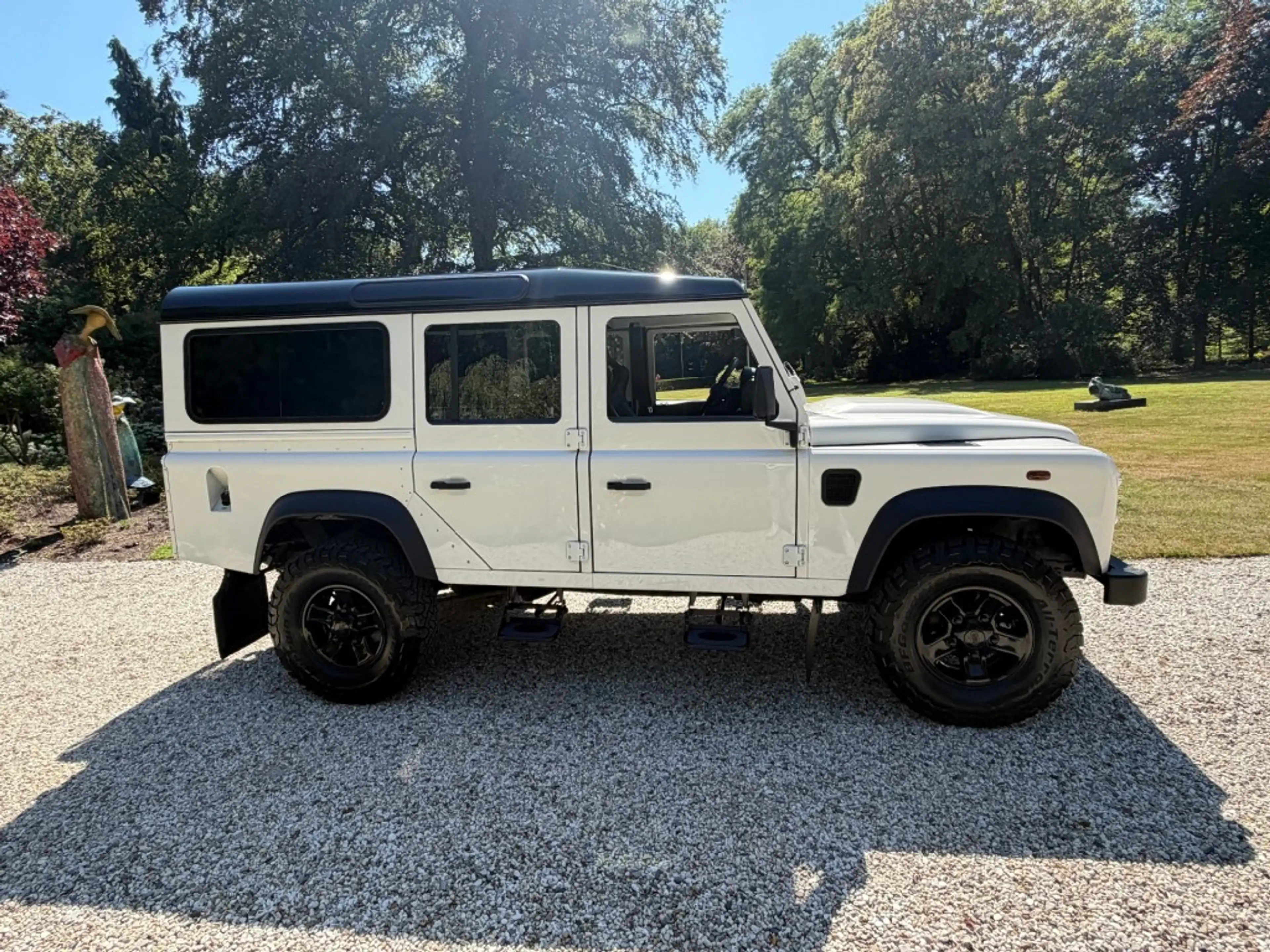 Land Rover Defender 2.4 Puma TD HT 110 S GRIJS KENTEKEN NL-auto #NIEUW — photo 8