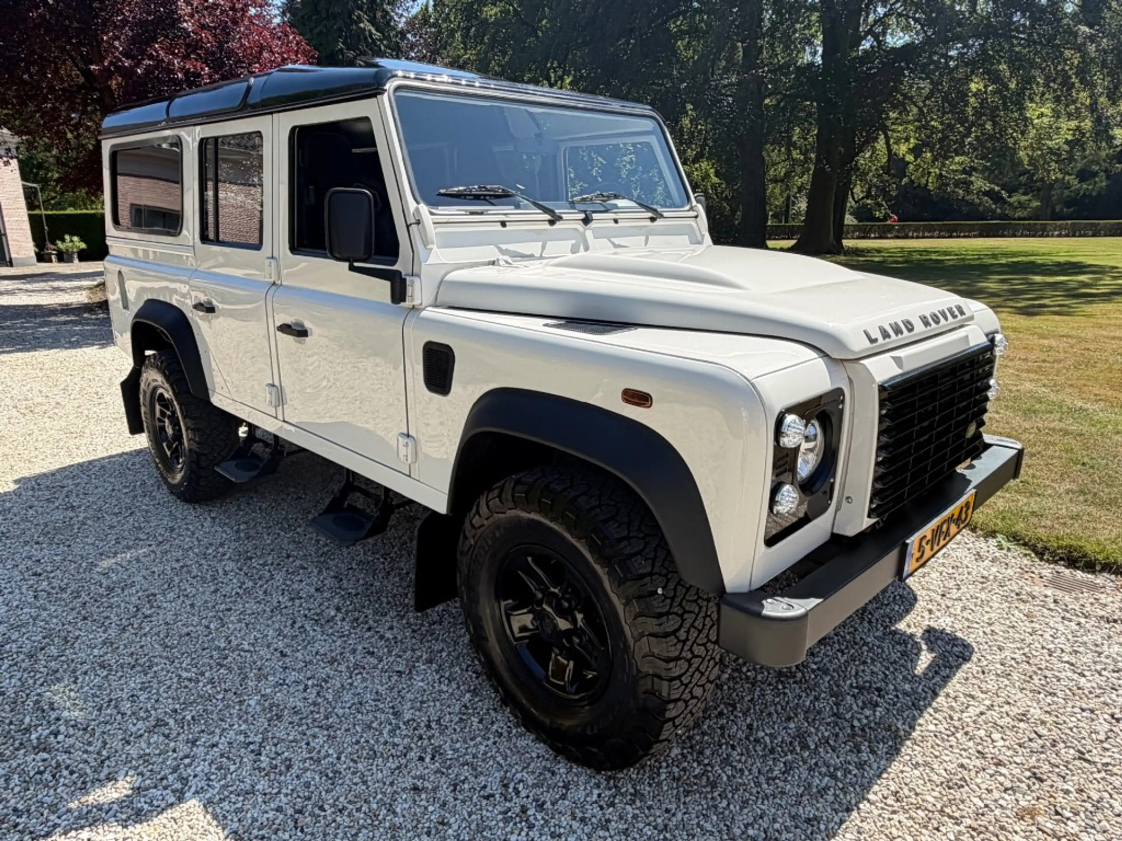Land Rover Defender 2.4 Puma TD HT 110 S GRIJS KENTEKEN NL-auto #NIEUW — photo 9