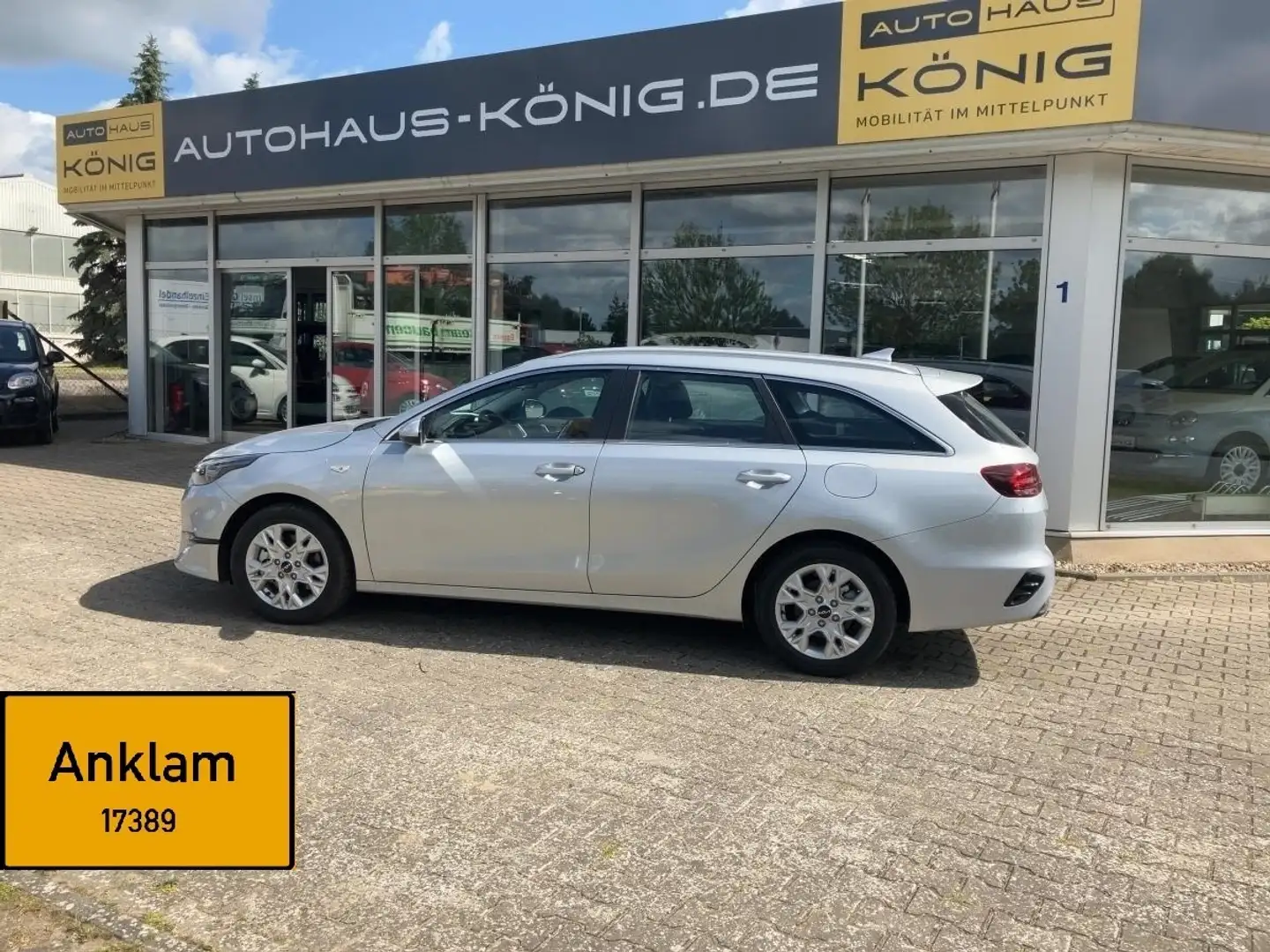 Kia Ceed / cee'd SW 1.0T VISION Klima Navigation Silber - 1