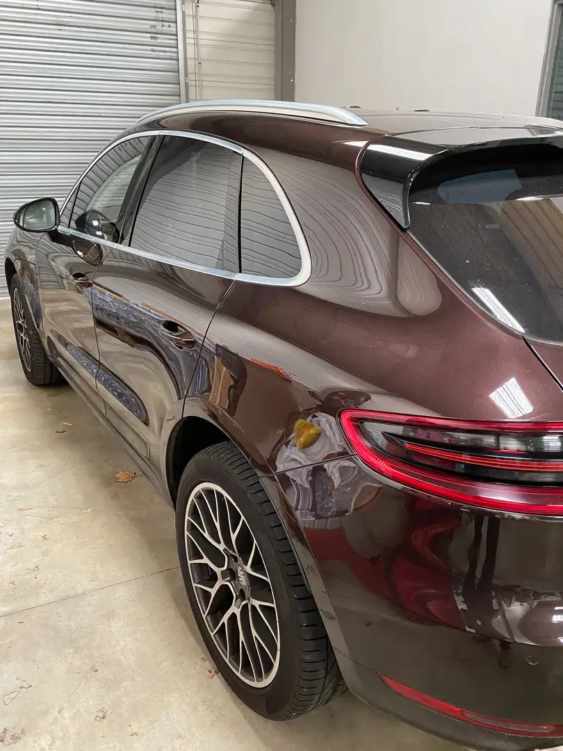 Porsche Macan Macan Turbo 3.6 V6 400 ch PDK Brun - 2