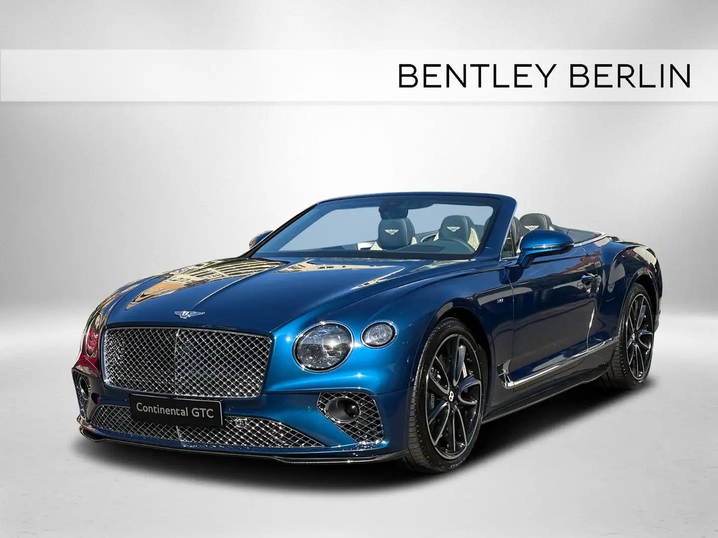 Bentley Continental GTC V8 - BENTLEY BERLIN - Azul - 1