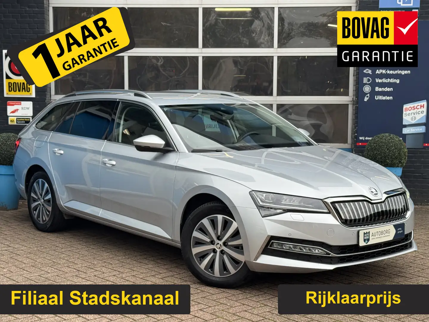 Skoda Superb Combi 1.4 TSI iV Business Edition Plus GRATIS Afle Grijs - 1