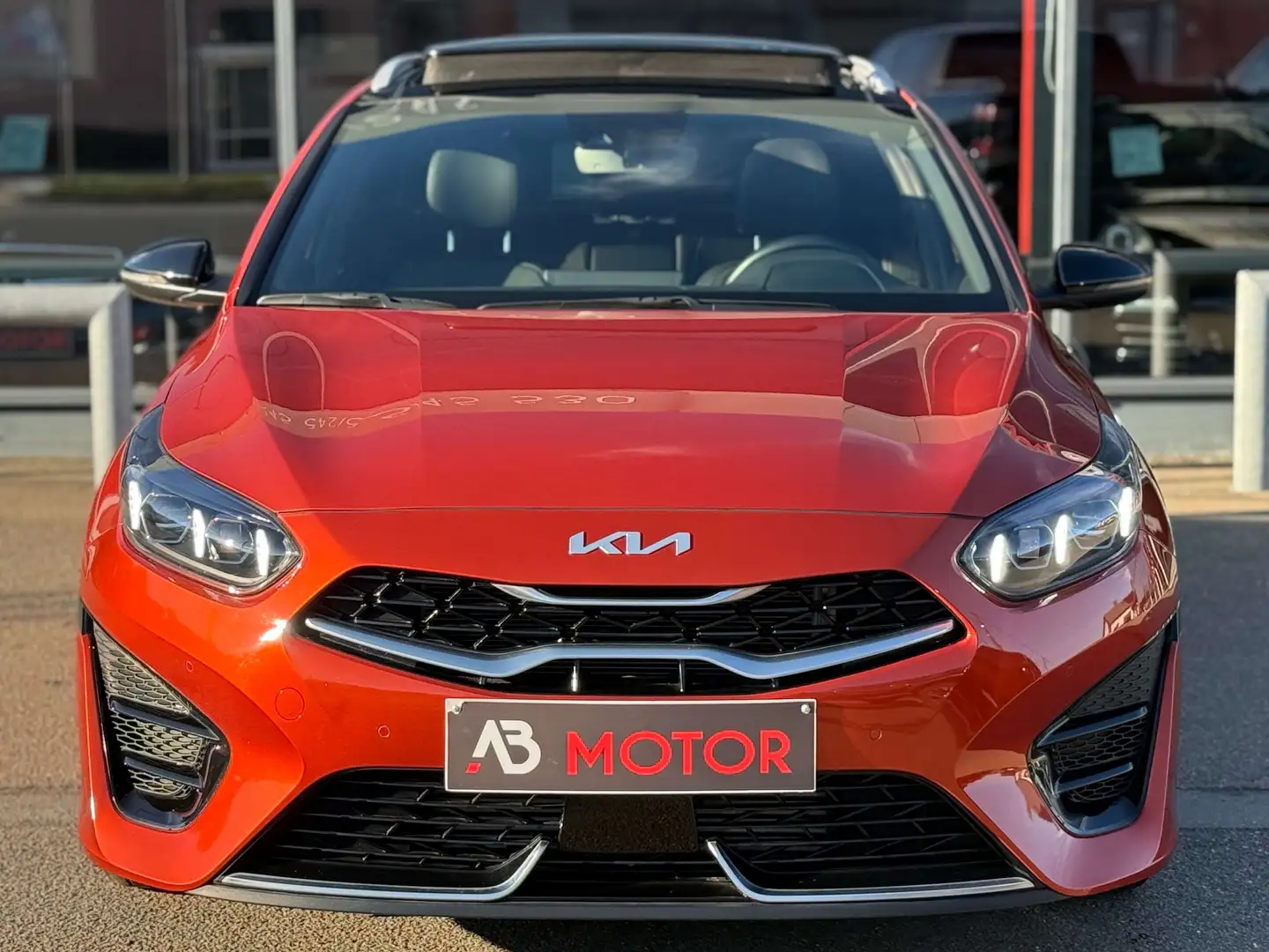 Kia Ceed SW / cee'd SW 1.6 CRDi MHEV GT-Line 136CV AUTO ACC GPS PANO CAME Orange - 2