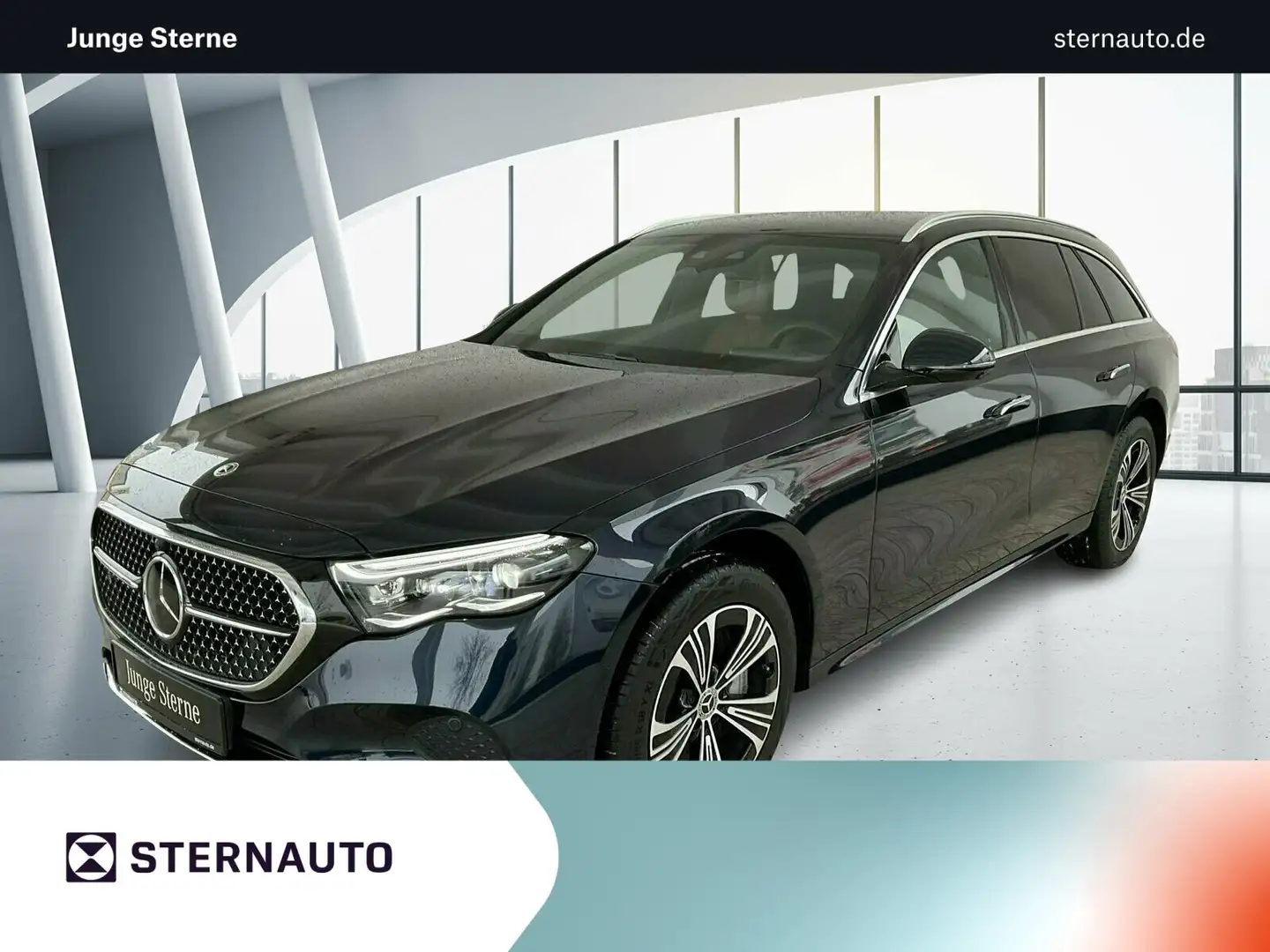Mercedes-Benz E 450 E 450 d 4M T AVANTGARDE/Distronic/Airmatic/MBUX Modrá - 1