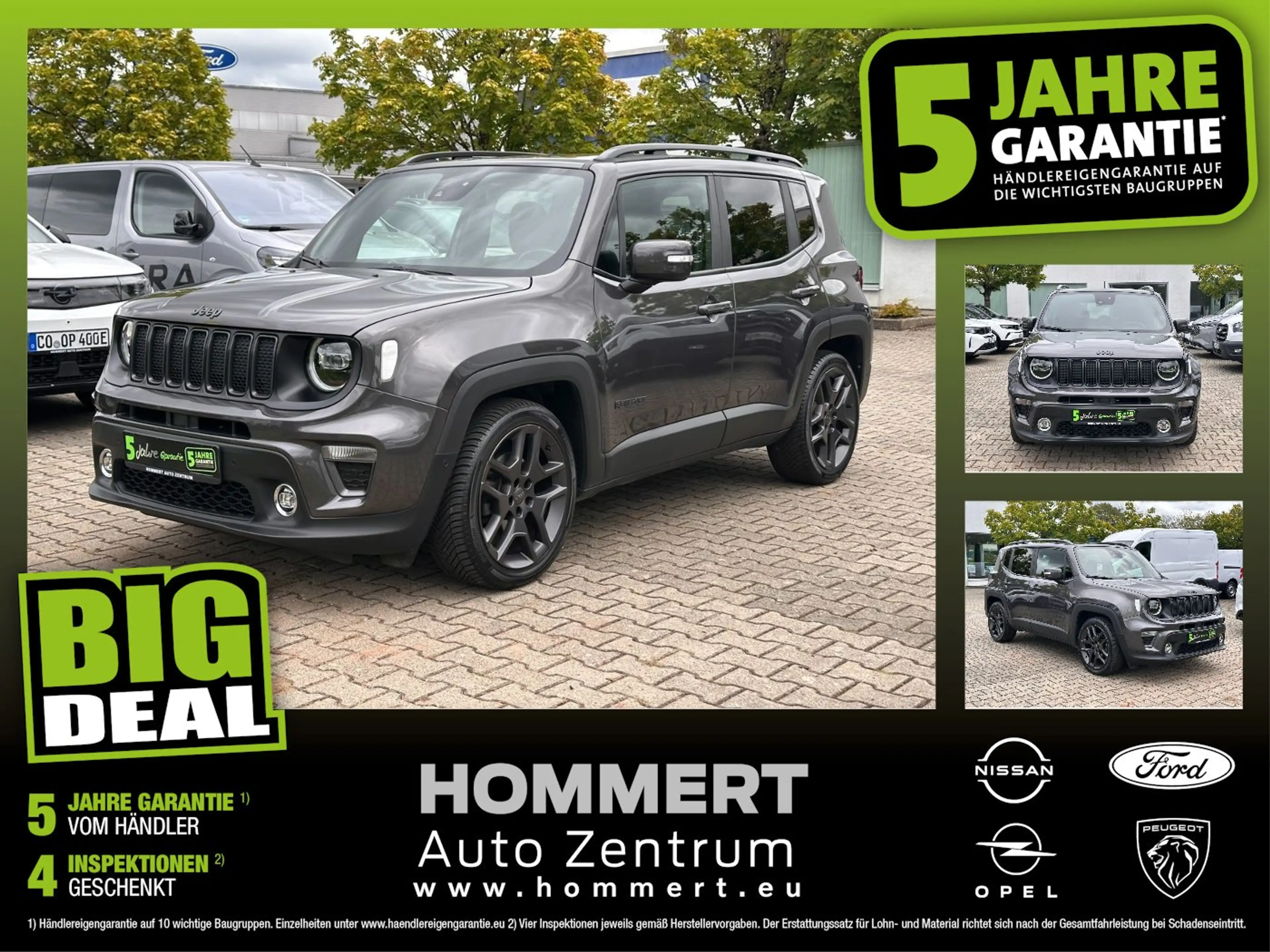 Jeep Renegade 1.3 T-GDI S *Pano*Kamera*beh.Lenk*Navi*