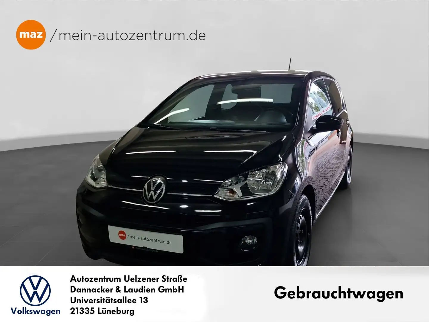 Volkswagen up! 1.0 Active Alu Maps+More Sitzheizung Klima Kam Schwarz - 1