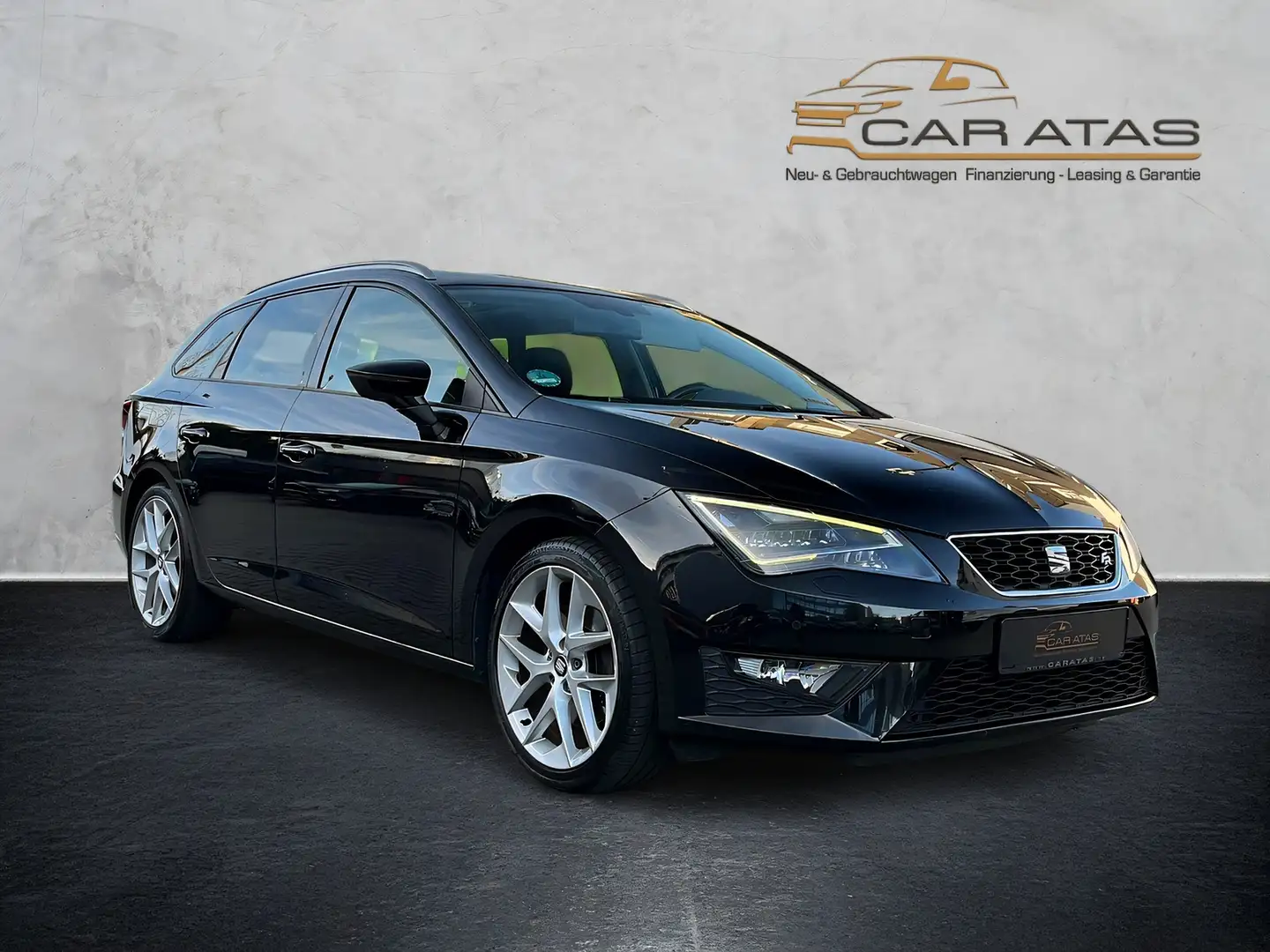 SEAT Leon 2.0 TDI ST FR DSG NAVI PANO LED TEMPOMAT Noir - 2