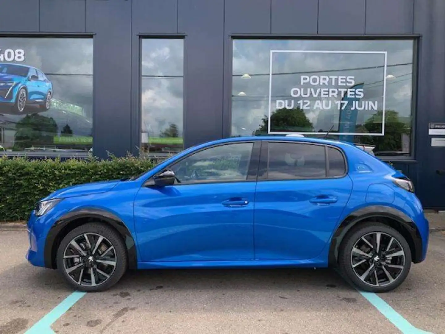 Peugeot e-208 GT Bleu - 2