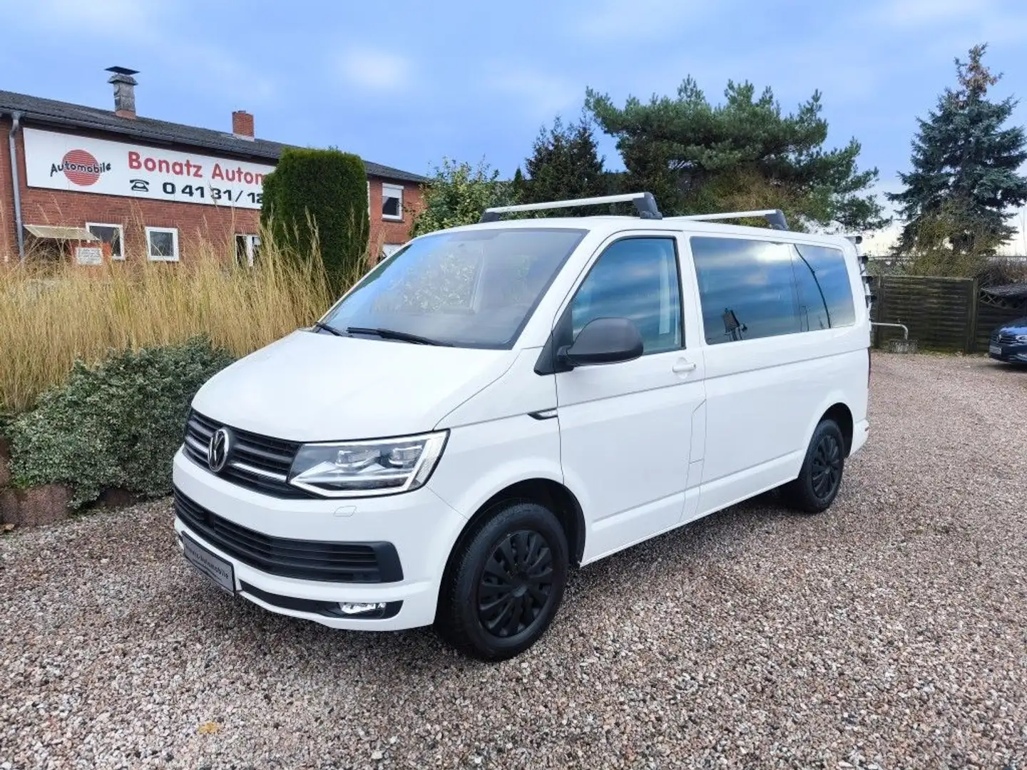 Volkswagen Transporter Multivan DSG TDI*AHK,LED,Klimatr,SHZ,7 Sitze,APP* Weiß - 1