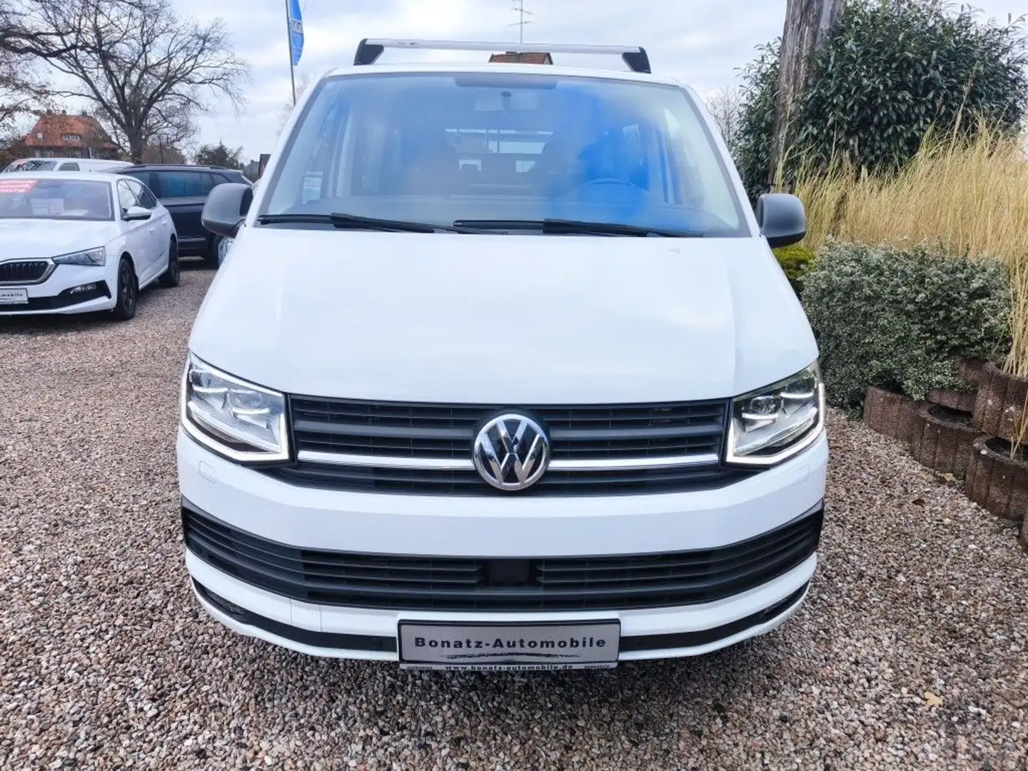 Volkswagen Transporter Multivan DSG TDI*AHK,LED,Klimatr,SHZ,7 Sitze,APP* Weiß - 2