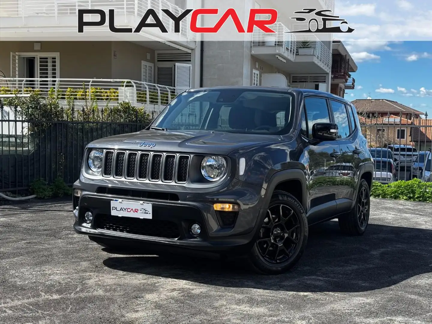 Jeep Renegade 1.6 MJT 130 CV LIMITED NAVI+CARPLAY+SENS.PARK+17"B Gris - 1