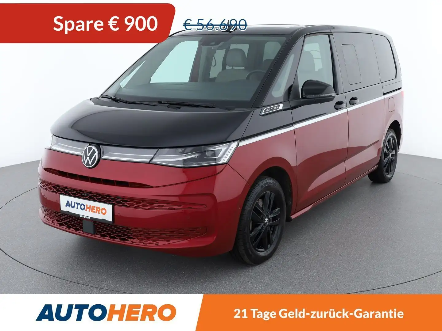 Volkswagen T7 Multivan 1.4 TSI eHybrid Style Aut. *LED*ACC*SPUR*PANO*AHK* Schwarz - 1