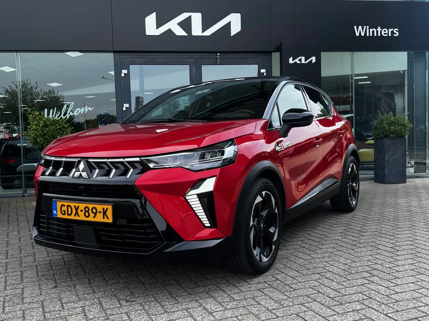 Mitsubishi ASX 1.6 HEV AT Instyle | Navigatie | Panoramadak | Cam Rood - 1