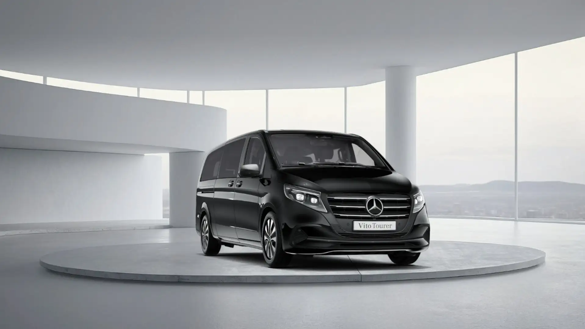 Mercedes-Benz Vito 116 CDI Tourer SELECT Extralang Navi Distr Noir - 2