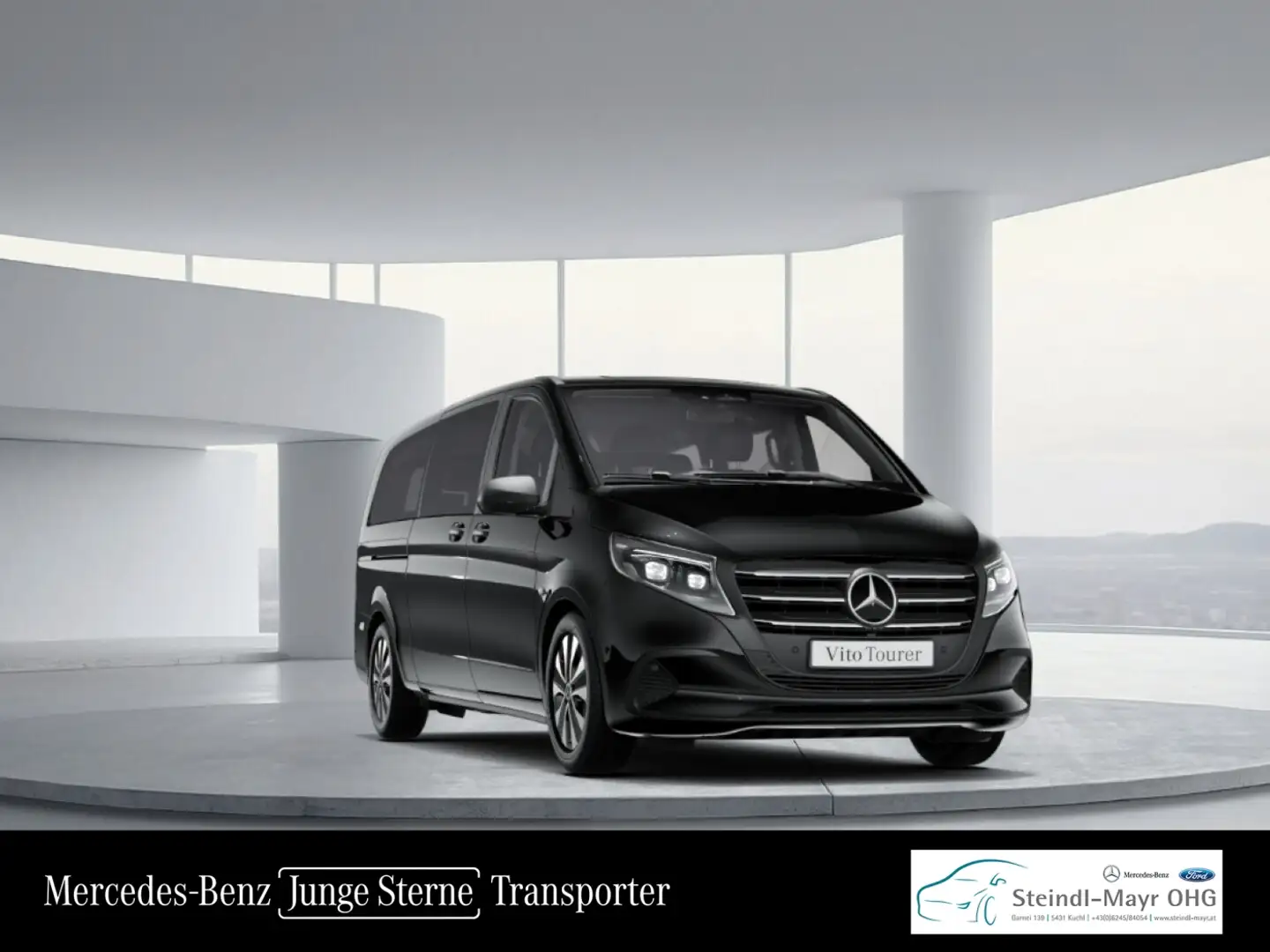 Mercedes-Benz Vito 116 CDI Tourer SELECT Extralang Navi Distr Noir - 1