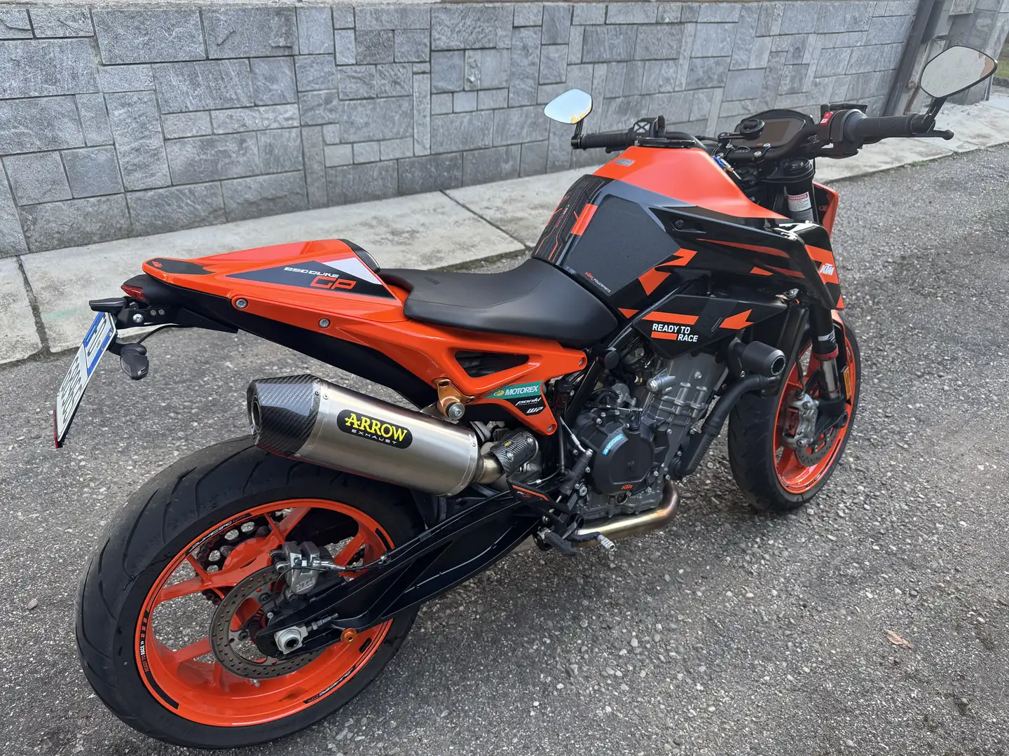 KTM 890 Duke Gp con tech pack + accessori Noir - 1
