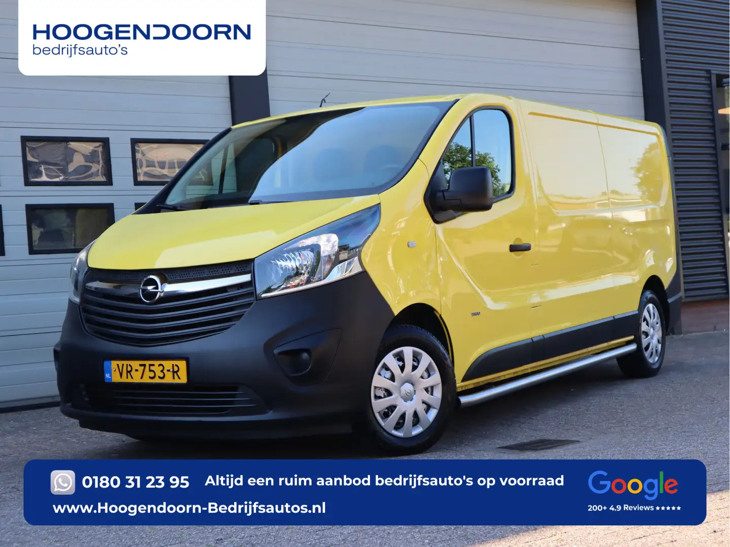 Opel Vivaro 1.6 CDTI 120pk L2 Lang - Trekhaak - Navi - Airco Jaune - 1
