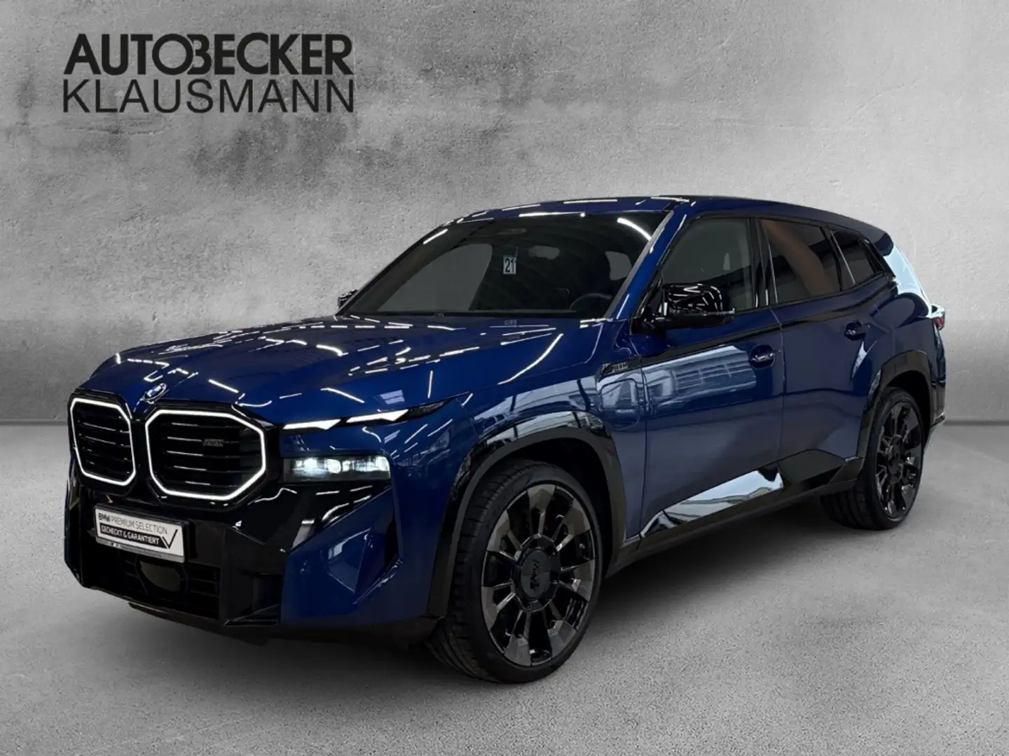 BMW XM 50e *Individual*LEDER 23''LC PROF AHK SOFT-CLOSE S Bleu - 1