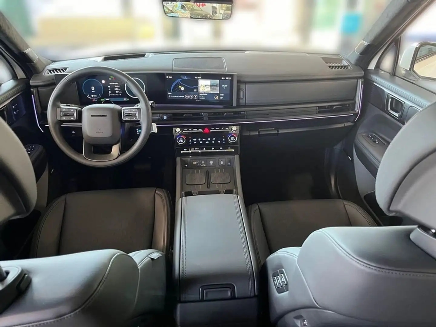 Hyundai SANTA FE 1.6 T-GDi HEV 4WD AT 7 posti XCLASS Bianco - 1