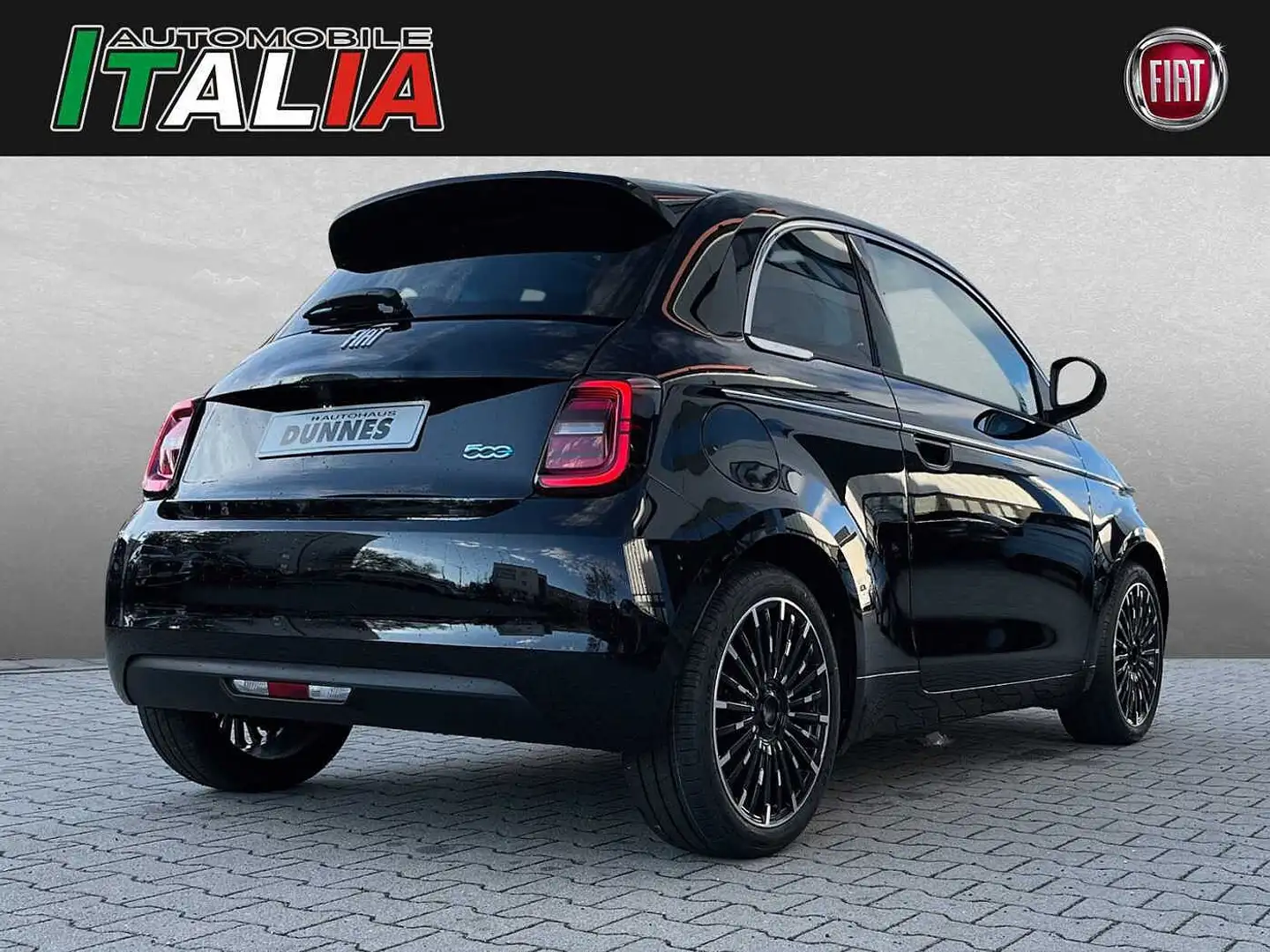 Fiat 500e Icon 42kWh *Co-Driver/Panorama* Schwarz - 2