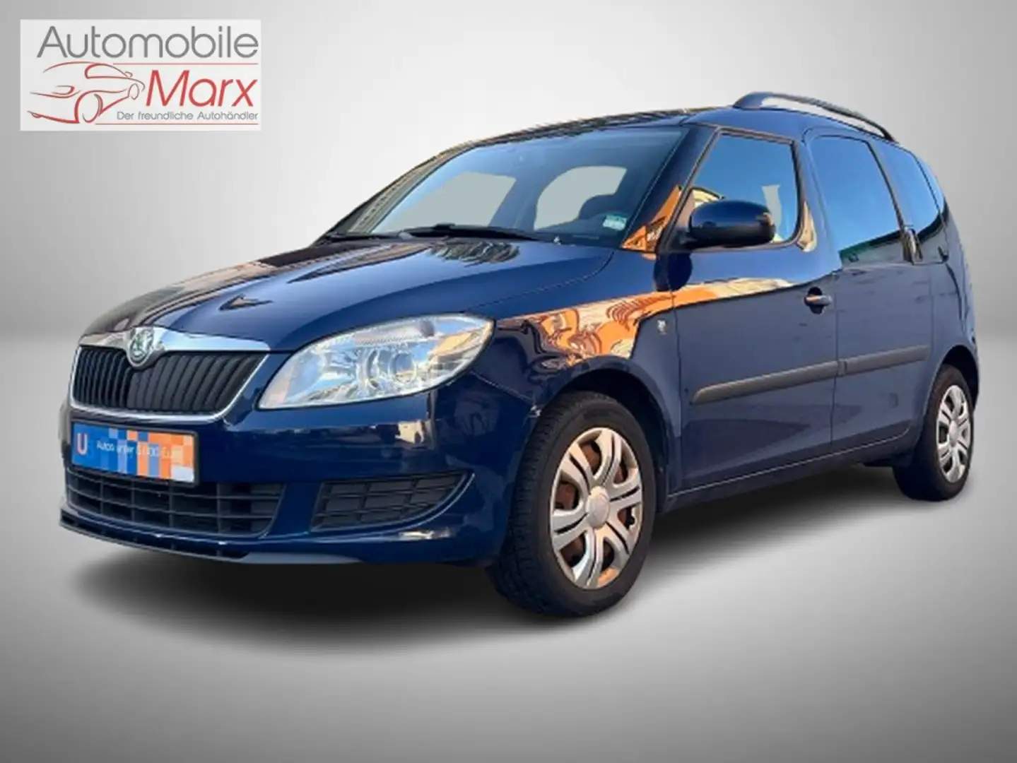 Skoda Roomster Style Plus Edition,TÜV 2026,PDC,AHK,Sitzheizung Синій - 2