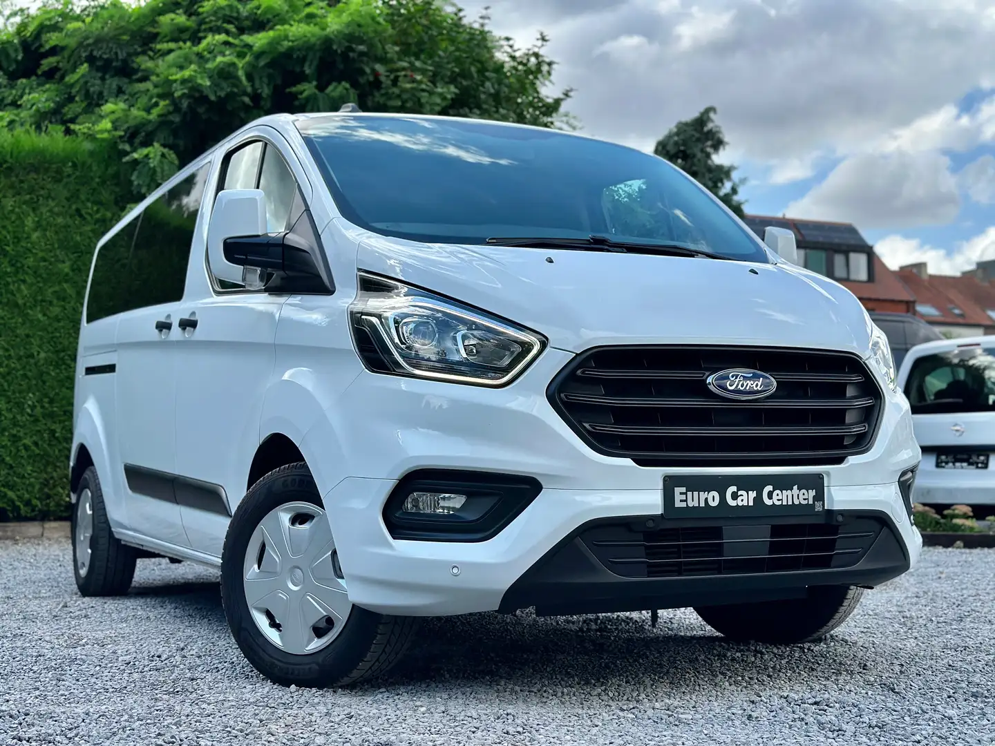Ford Transit Custom 2.0 DCi 9pl. / BTW RECUPEREERBAAR / LAGE KM-STAND Wit - 2