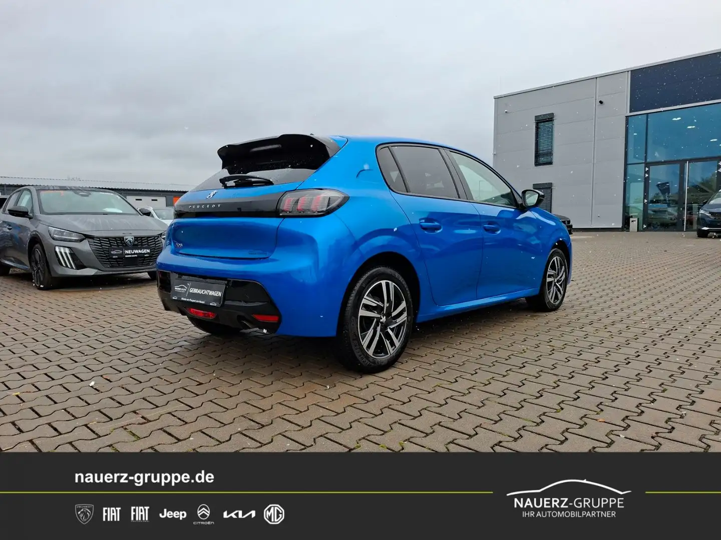 Peugeot 208 Allure Pack PureTech 100 EAT8 Bleu - 2