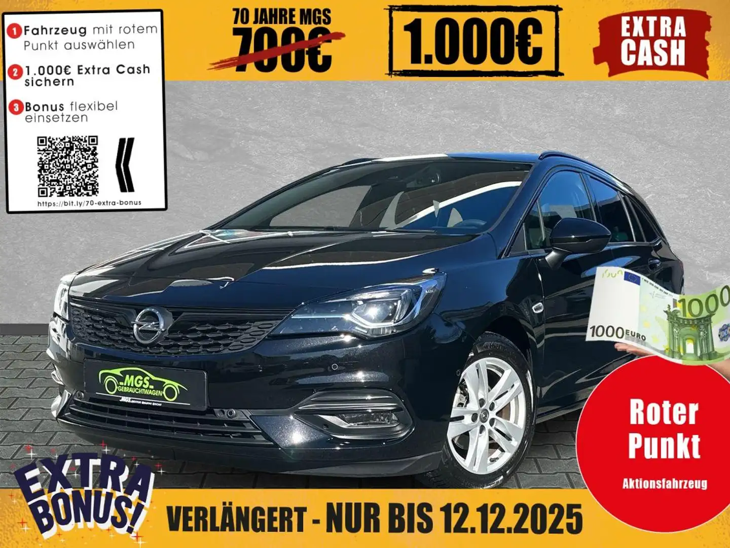Opel Astra K Sports Tourer Ultimate Start/Stop Zwart - 1