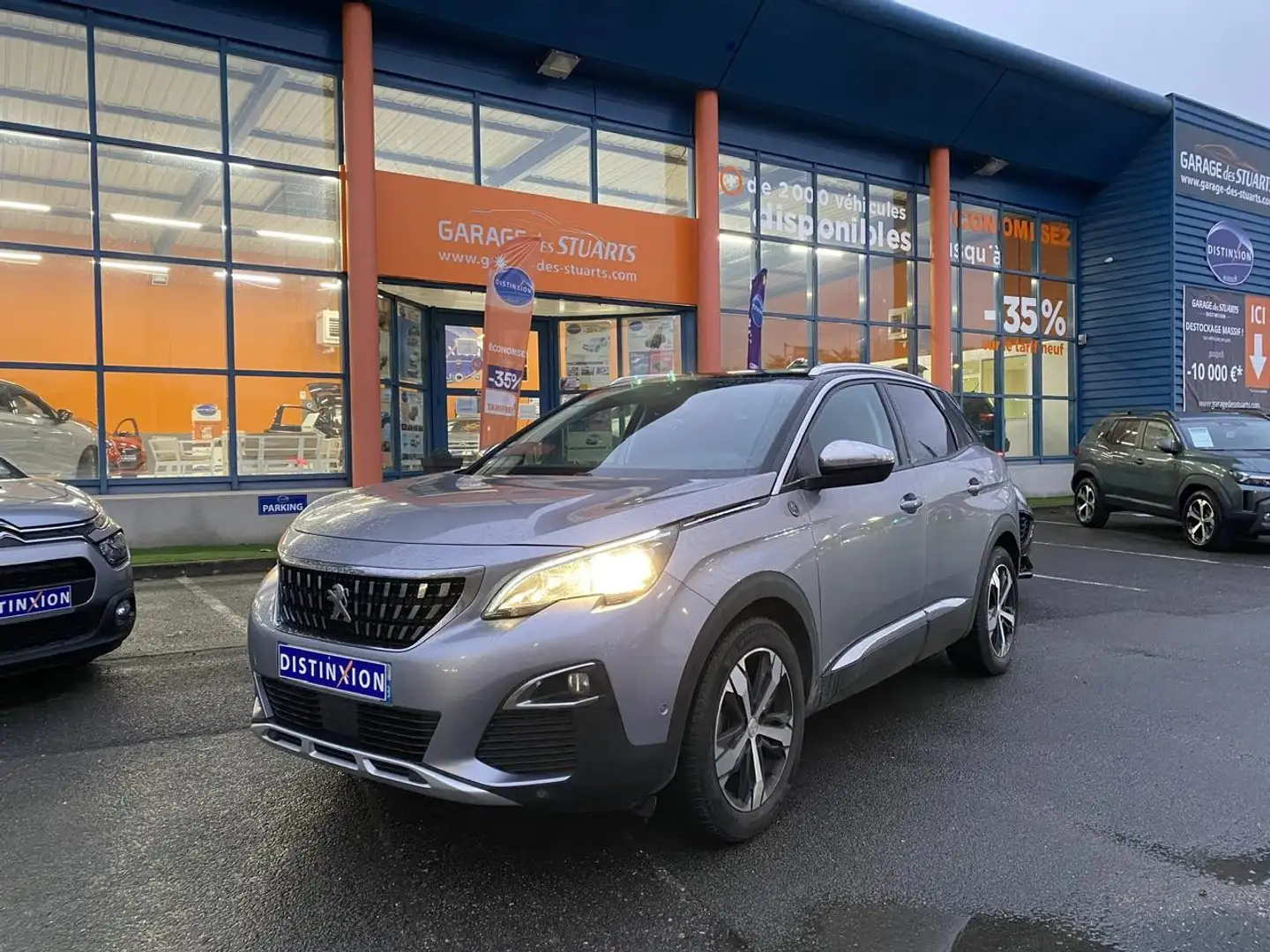 Peugeot 3008 1.2i PURETECH 12V S\u0026S - 130 - CROSSWAY Gris - 1