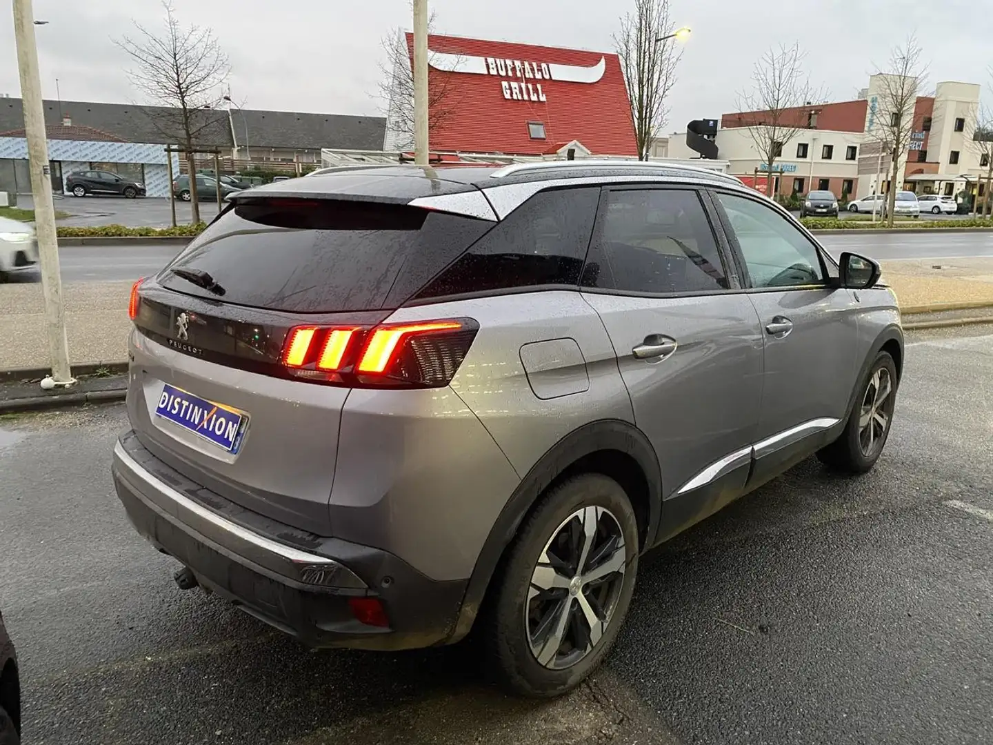 Peugeot 3008 1.2i PURETECH 12V S\u0026S - 130 - CROSSWAY Gris - 2