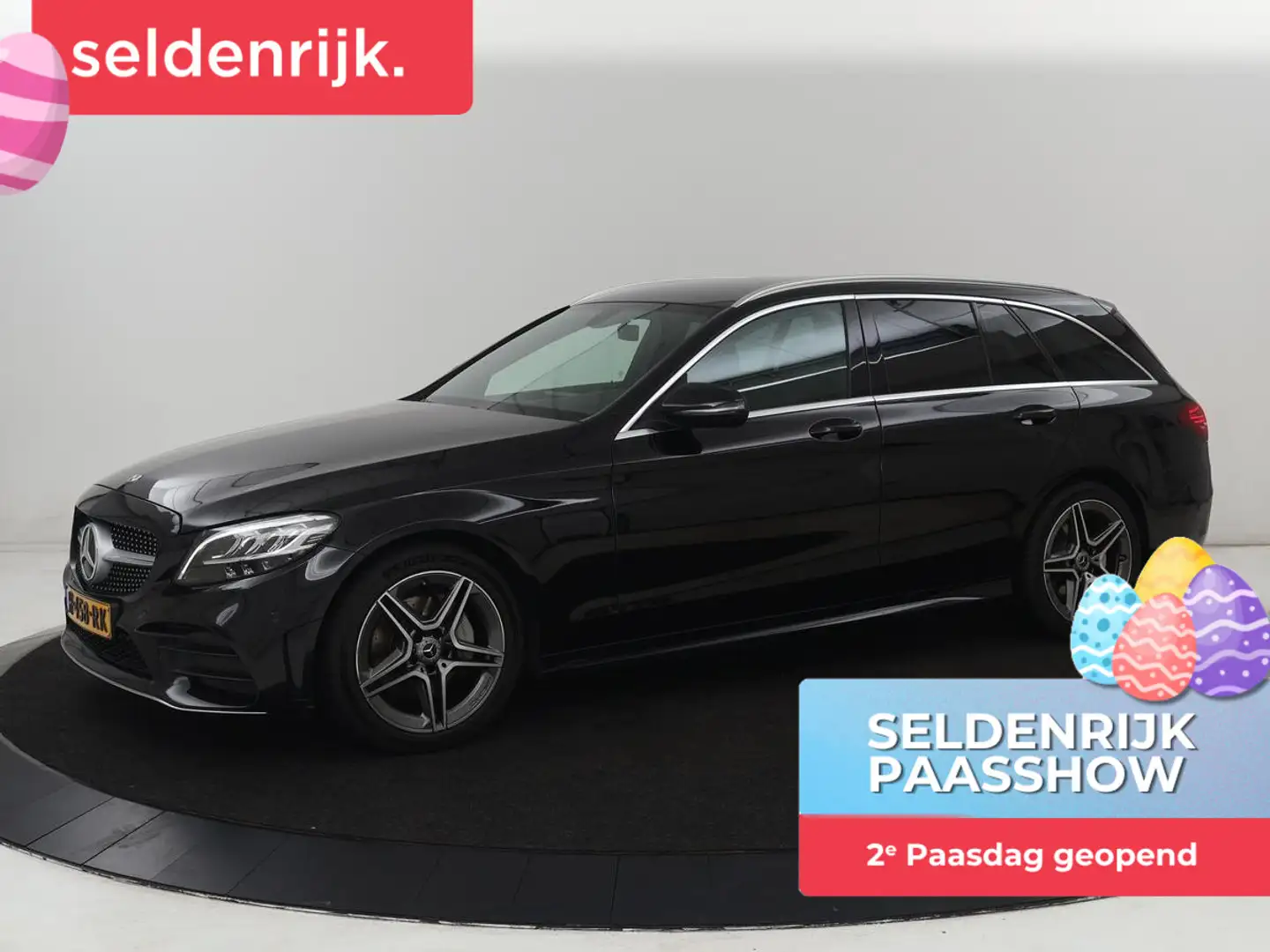 Mercedes-Benz C 160 AMG Limited | Stoelverwarming | Leder/Alcantara | Negro - 1