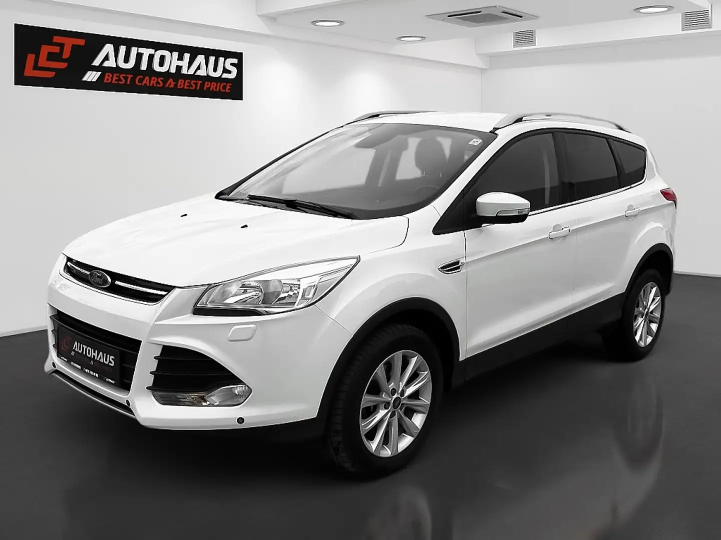 Ford Kuga 2,0 TDCi Titanium 4x4 Aut. |1.BESITZ|PICKERL NE... Bianco - 1