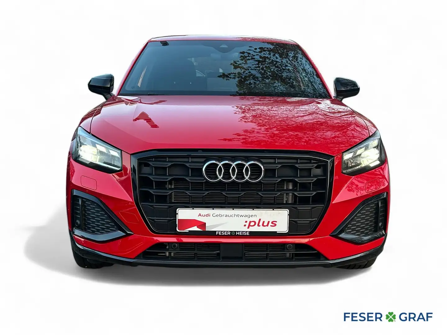 Audi Q2 Advanced 30TFSI Matrix/Navi/SHZ/Kamera/AHK/GRA Rot - 2