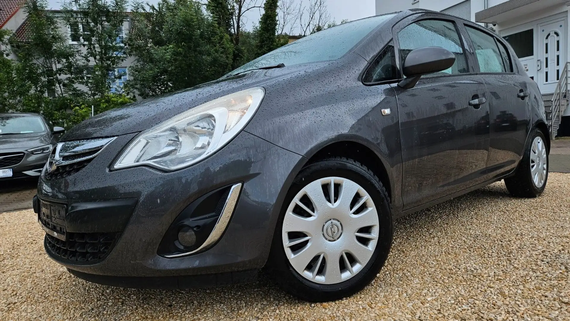 Opel Corsa +TÜV+ LEDER+GARANTIE+KLIMA+TEMPO+1HAND Grau - 1