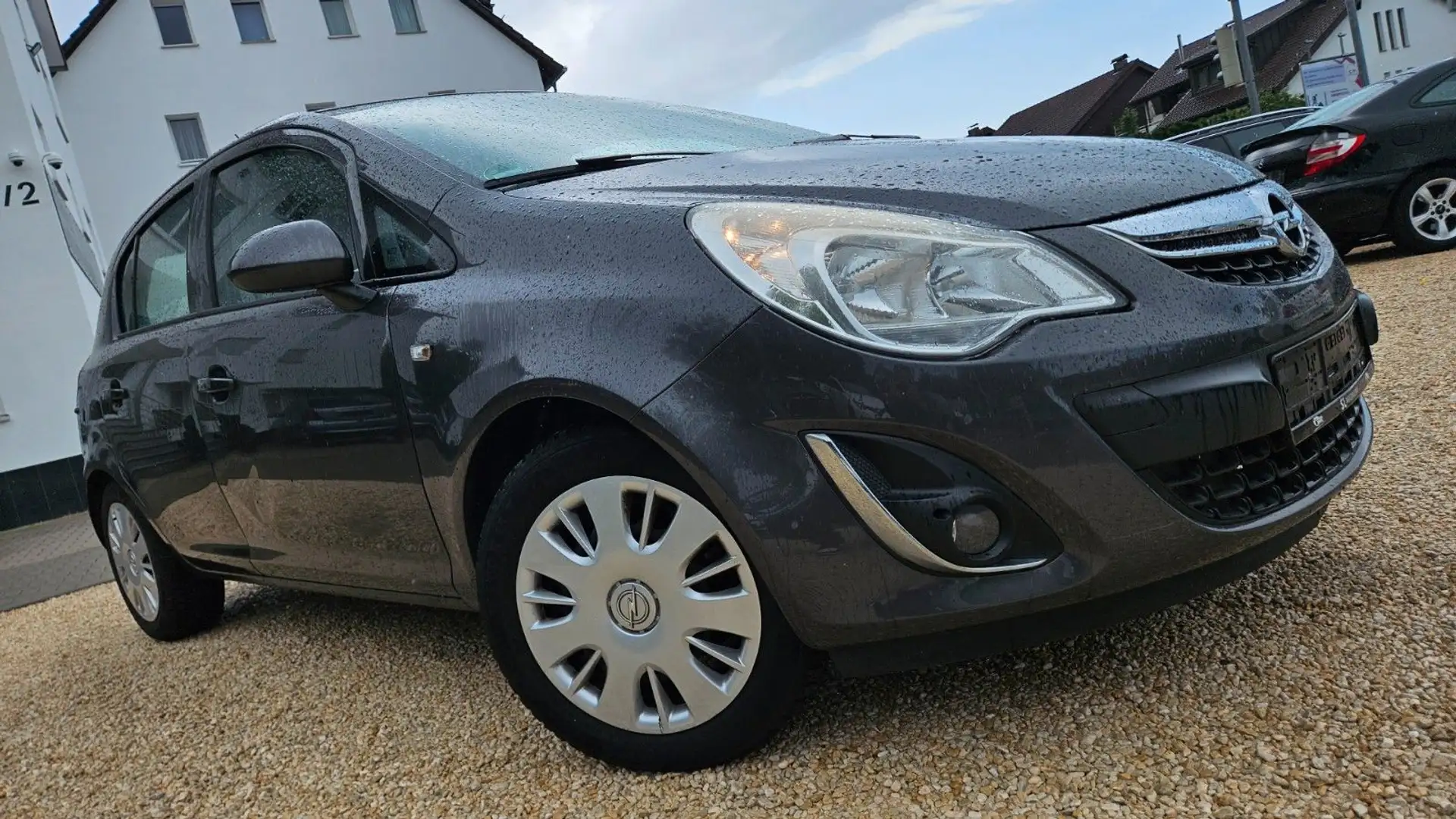 Opel Corsa +TÜV+ LEDER+GARANTIE+KLIMA+TEMPO+1HAND Grau - 2