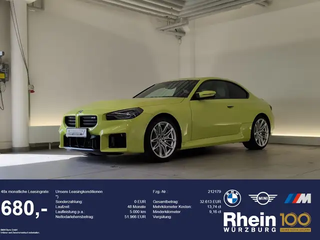 BMW M2 Coupé Navi/LED/RFK/SHZ/HuD/Apple/PDC v+h Navi/LED/
