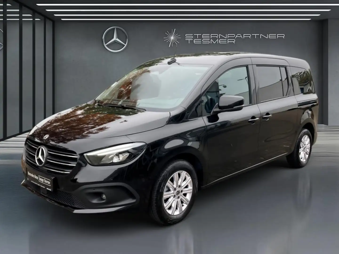 Mercedes-Benz T-Class T 180 PROGRESSIVE Lang 7-Sitzer+LED+AHK+Lenkradh Negro - 1