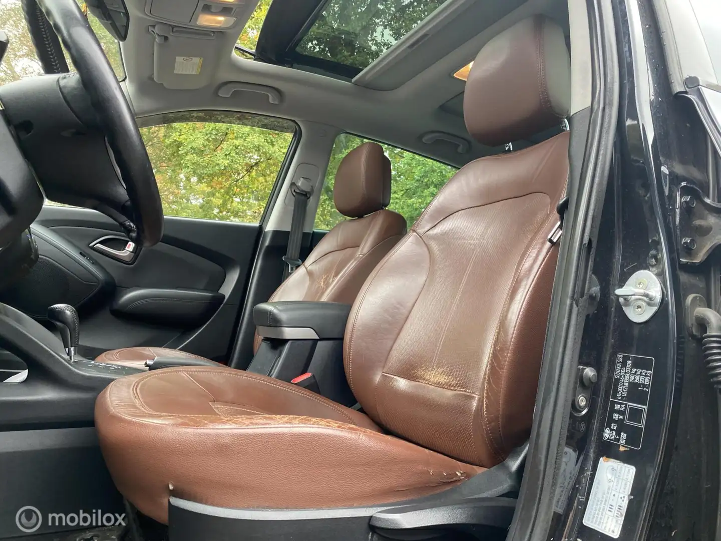 Hyundai iX35 2.0i i-Catcher 154.DKM AUTOMAAT ECC PANO CRUISE NA Zwart - 2
