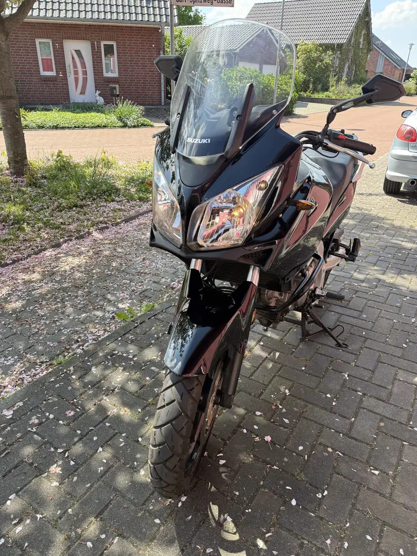 Suzuki V-Strom 650 TÜV NEU! Negru - 2