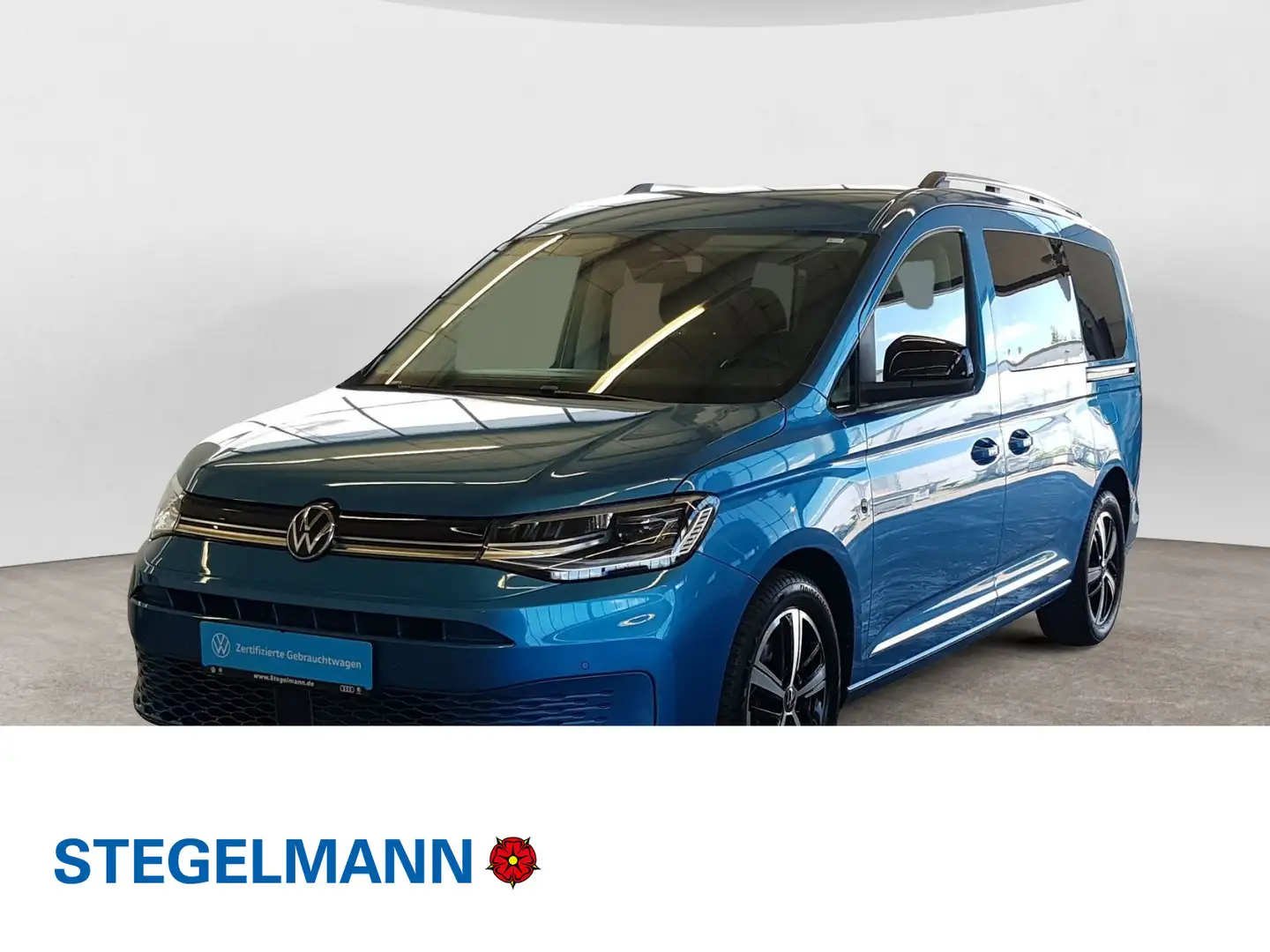 Volkswagen Caddy Kombi 2.0 TDI DSG Style *LED*Navi*ACC Blau - 1