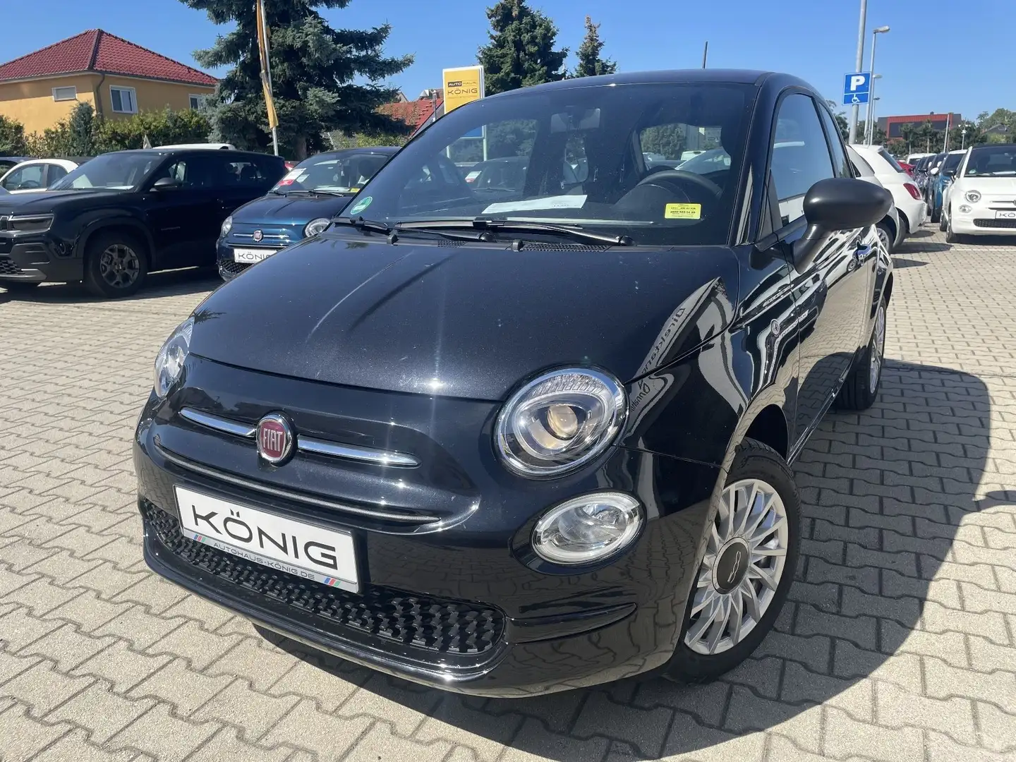 Fiat 500 GSE Klima & Sound Schwarz - 1