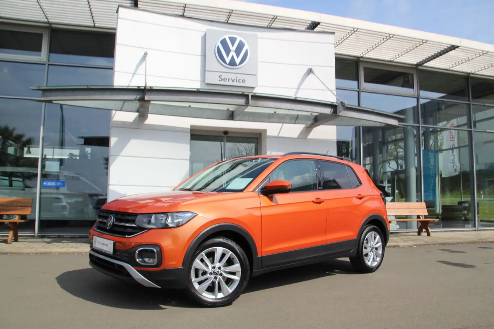 Volkswagen T-Cross Move TSI DSG  AHK+Navi+App+ACC+Ganzj+Key Orange - 1