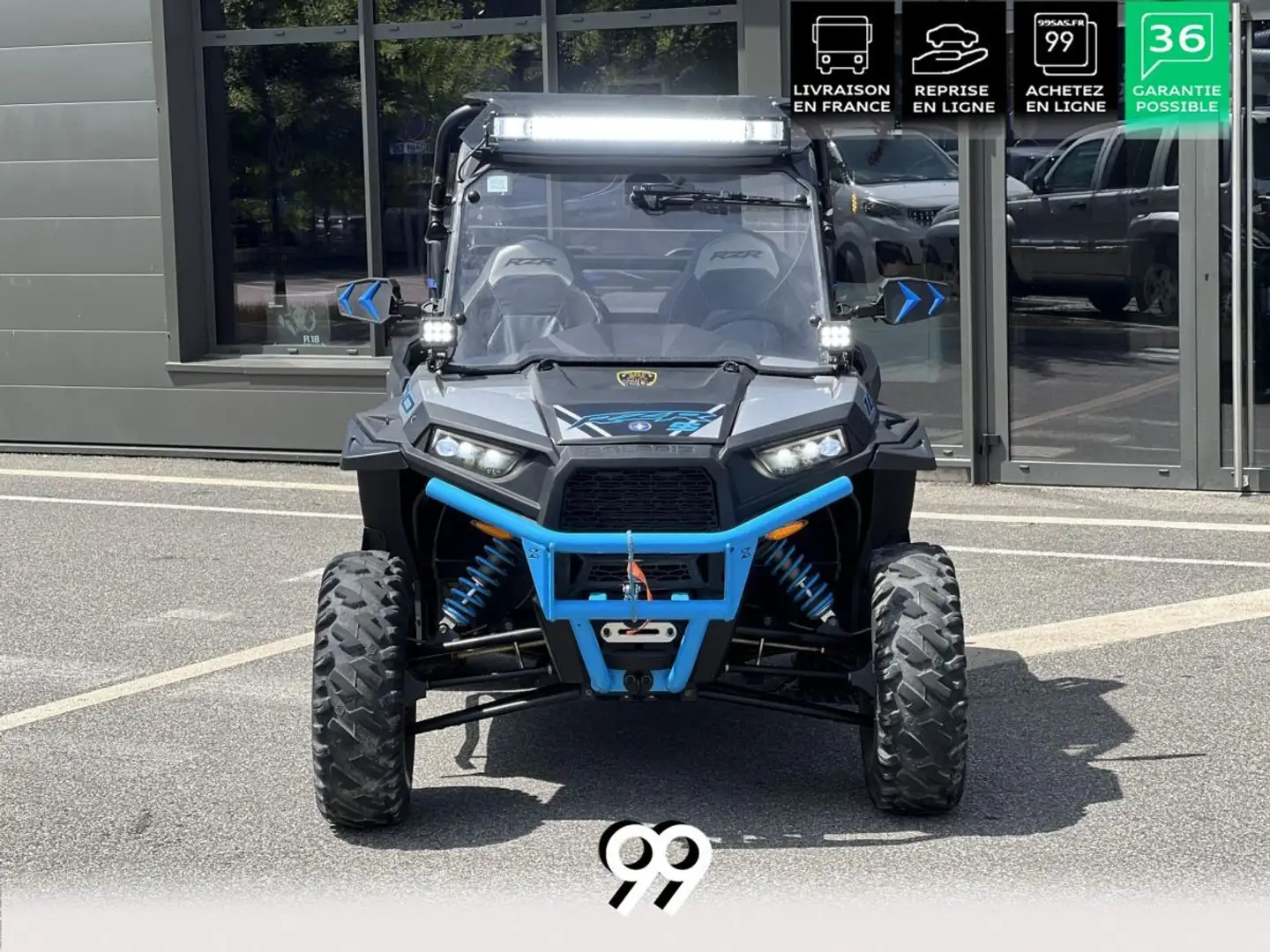 Polaris RZR 1000 TVA apparente LIVRAISON/REPRISE/LOA/CREDIT Blau - 2